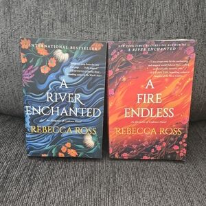 Rebecca Ross Paperback Books Set A River Enchanted